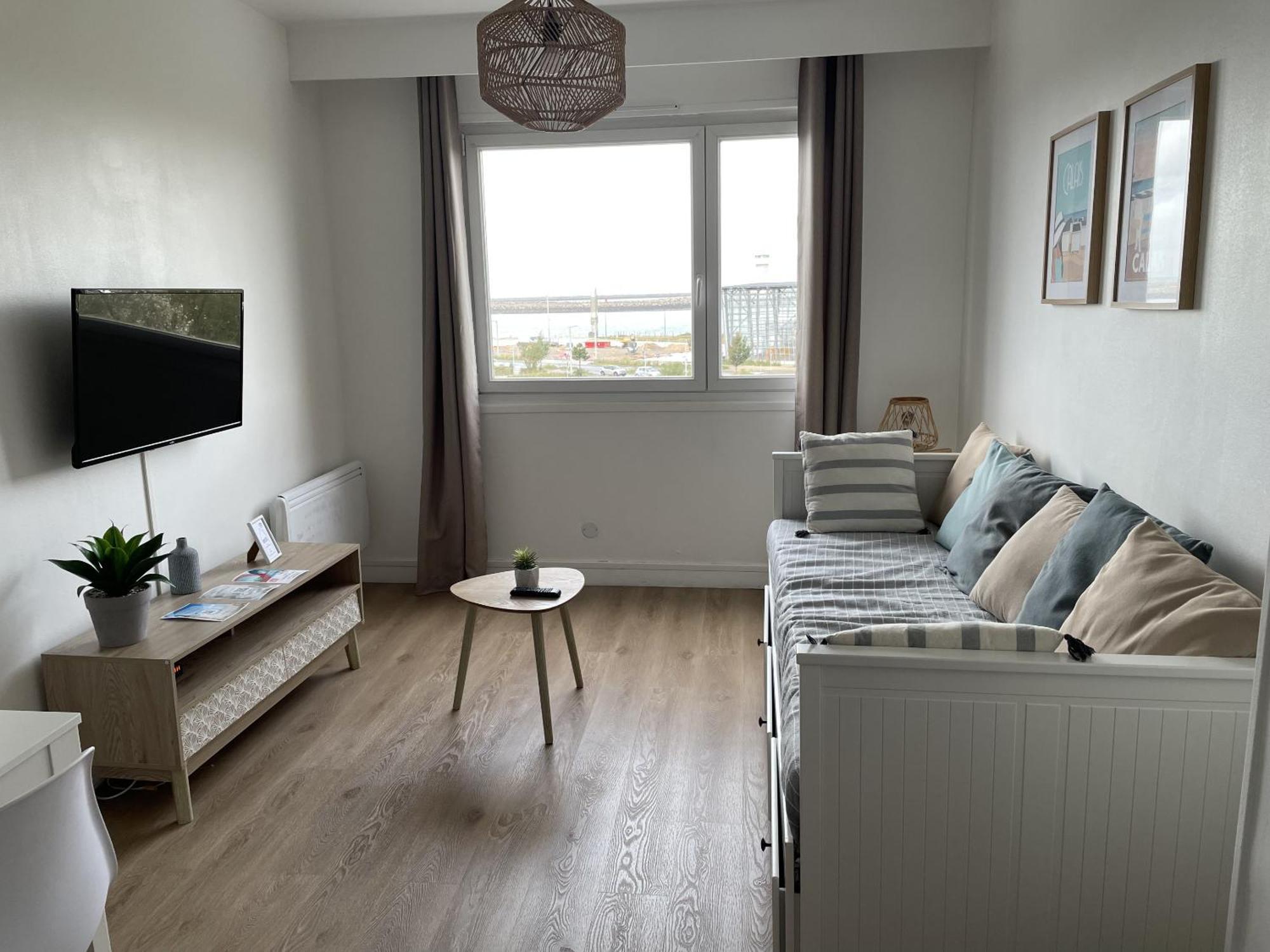 L'Escapade, Studio Avec Vue Mer Calais Eksteriør billede
